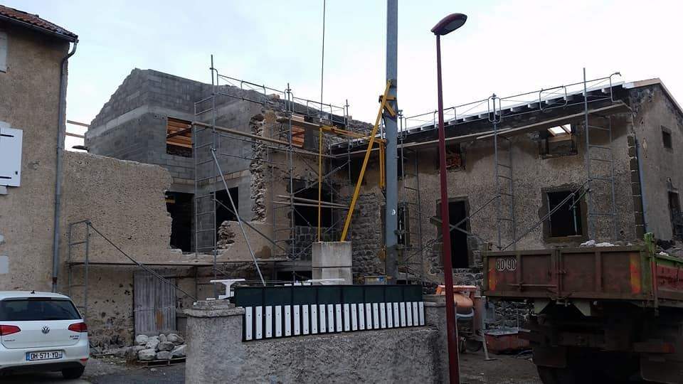 Pendant rénovation Sanssac